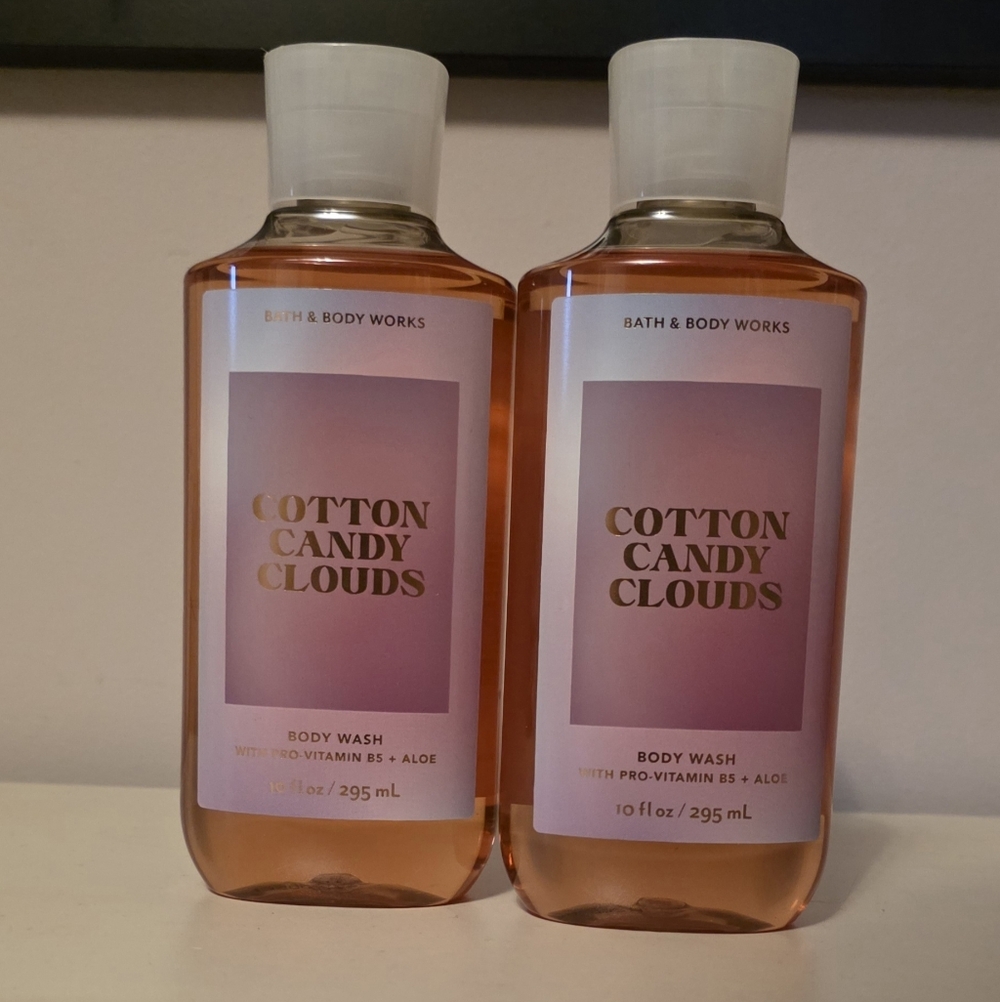 Bath & Body Works Cotton Candy Clouds Shower Gels